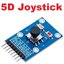 Five-way navigation buttons for 5D games Joystick module, independent navigation buttons จอยสติ๊ก คุม 5 ทิศทาง
