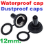12mm Black Toggle Switch Rubber Cover Waterproof Dustproof Caps Home Tools Accessories