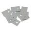แผ่นซิลิโคน TO-220 insulating pad size 19x13 mm. silicone heat sink insulation Sheet Plate Thermal Insulation Film ระบายความร้อน