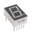 Digital Display 0.56 inch 10 pin 5161BS 1 bit 7 segment Red LED Digitron Common Anode