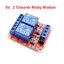 Relay 5V 2Channel Relay Module Board Shield for Arduino with Optocoupler Support High and Low Level Trigger รีเลย์