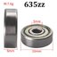 แบริ่ง 635zz Ball Bearing 5x19x6mm ใส่แกน 5mm Bearing steel 635-ZZ 5*19*6mm High Quality Chrome Steel ตลับลูกปืน