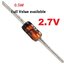 ซีเนอร์ไดโอด 2.7V 1/2W zener diode (0.5W) (500mW) DO-35