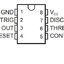 Integrated circuit IC straight plug NE555 NE555P DIP-8 foot single high precision 555 timer chip