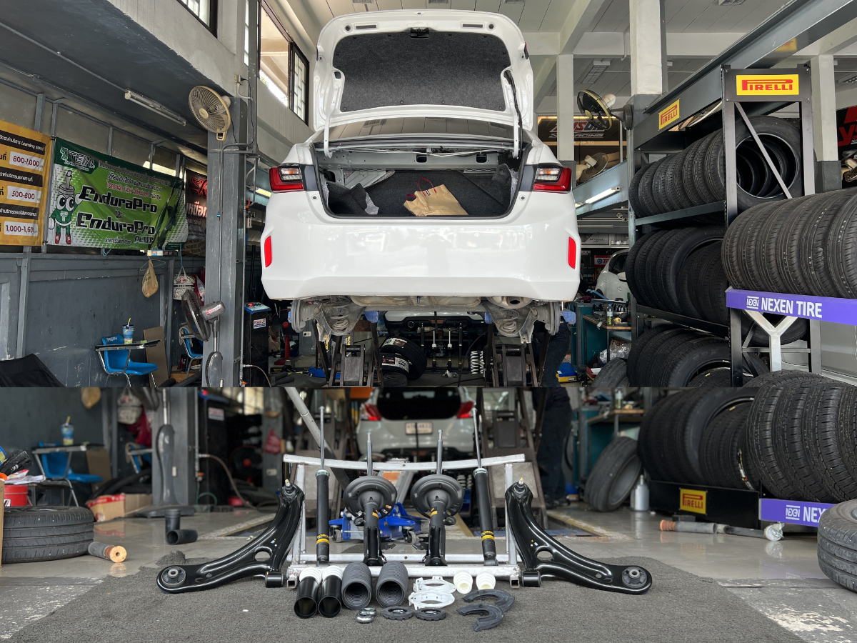 Honda City Turbo 1.0 | โช้ค Monroe OE Spectrum + ปีกนกล่างแท้ | คืนความนุ่มนวล มั่นคง - ยางเจริญรุ่งเรือง นนทบุรี  โพสต์ Facebook สำหรับ Honda City Turbo 1.0 + Monroe OE Spectrum & ปีกนกล่างแท้ [รูปภาพ Honda City Turbo 1.0 ที่กำลังติดตั้งโช้คอัพ/ปีกนกล่าง หรือภาพโช้คอัพ Monroe OE Spectrum & ปีกนกล่างแท้ ที่ดูโดดเด่น]   SEO PROVEN! Honda City Turbo คันนี้...จบครบทุกปัญหาช่วงล่าง!   ใครใช้ Honda City Turbo 1.0 แล้วรู้สึกว่ารถเริ่มกระด้าง โคลงเคลง หรือถึงเวลาเปลี่ยน ปีกนกล่าง ที่เสื่อมสภาพแล้ว... โช้คอัพ Monroe OE Spectrum คือคำตอบที่ถูกค้นหามากที่สุด!  เราจัดชุดใหญ่ ฟื้นฟูช่วงล่างให้กลับมาสมบูรณ์แบบ:  โช้คอัพ Monroe OE Spectrum: คืนความ นุ่มนวล สบายสไตล์รถยุโรป ด้วยเทคโนโลยี ICV ช่วยลดเสียงรบกวน  ปีกนกล่างแท้เบิกศูนย์: เปลี่ยนปีกนกล่างใหม่ เพื่อคืนความแม่นยำในการควบคุม และความแข็งแรงของช่วงล่าง  อะไหล่ส่วนควบครบชุด: เปลี่ยนทั้งหมดเพื่อความสมบูรณ์แบบสูงสุดของระบบกันสะเทือน  สิ่งที่จะได้รับหลังจากติดตั้ง:  นุ่มสบายกว่าเดิม: ฟีลลิ่งการขับขี่ที่นุ่มนวลและยืดหยุ่นสูง  ควบคุมแม่นยำ: รถทรงตัวได้ดีขึ้น หายขาดจากเสียงกุกกักจากปีกนก  คุณภาพอะไหล่แท้: มั่นใจในคุณภาพอะไหล่ระดับ OEM (Monroe) และปีกนกล่างแท้เบิกศูนย์  เหมาะสำหรับใคร?  เจ้าของ City Turbo ที่ต้องการ ความสบาย และ ความมั่นคง ในการขับขี่  ผู้ที่ต้องการฟื้นฟูช่วงล่างให้กลับมาสมบูรณ์แบบที่สุดด้วยอะไหล่คุณภาพสูง   อย่าปล่อยให้ช่วงล่างทำงานหนัก! แวะมาตรวจเช็กกับผู้เชี่ยวชาญวันนี้ครับ   สอบถามข้อมูลเพิ่มเติม หรือนัดหมายเข้ารับบริการ ️ : 08-6569-1915 ️ : 08-6544-5963  Line id : @88rw  Location : https://goo.gl/maps/HrNUAZXPN94KvxZ98  Facebook : https://www.facebook.com/88rwtire  #Honda #City #CityTurbo #Monroe #OESpectrum #ปีกนกล่าง #โช้คอัพ #ช่วงล่าง #ยางเจริญรุ่งเรือง #นนทบุรี #งามวงศ์วาน #ตั้งศูนย์ #ร้านซ่อมช่วงล่างดีๆใกล้ฉัน
