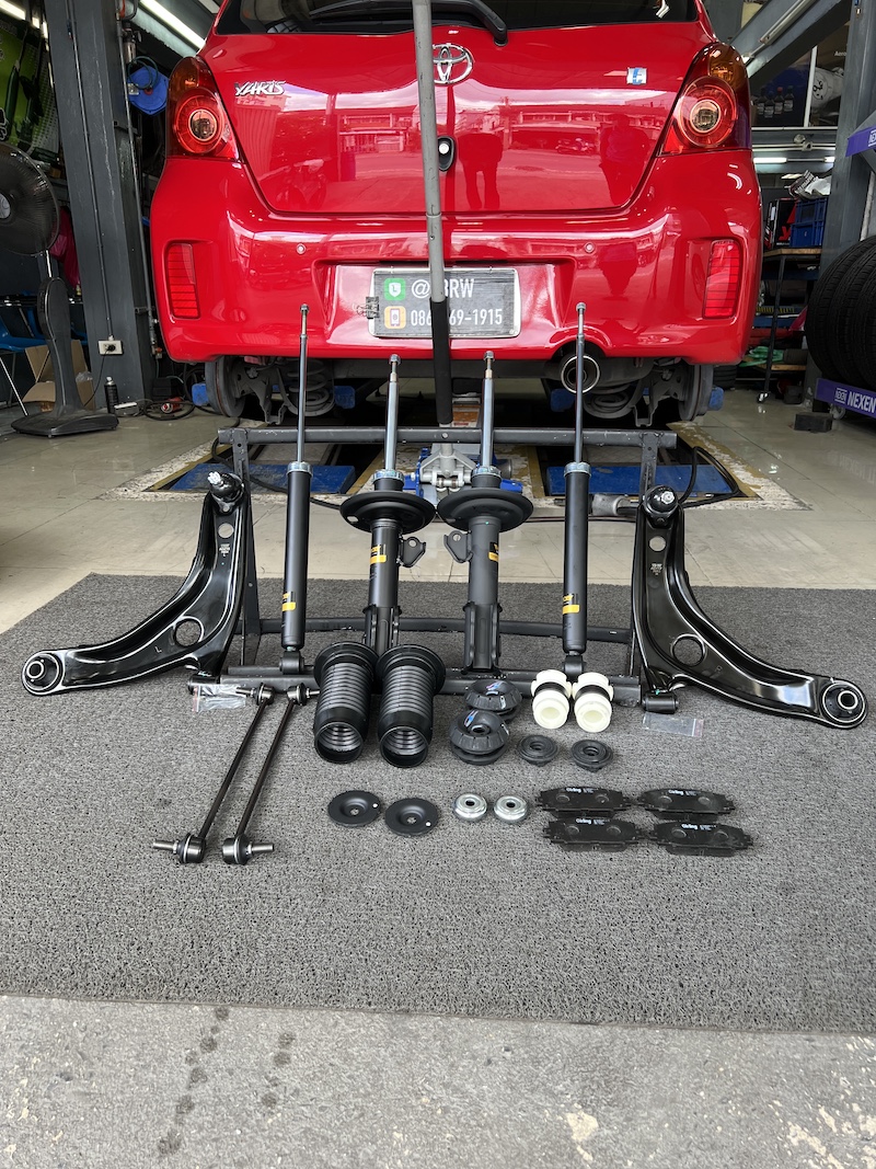 Toyota Yaris Gen1 ซ่อมบำรุงช่วงล่าง โช้คอัพ Monroe OE Spectrum: คืนความ นุ่มนวล สบายสไตล์รถยุโรป ด้วยเทคโนโลยี ICV ช่วยลดเสียงรบกวนและแรงสั่นสะเทือน ปีกนกล่าง TRW (คุณภาพ OEM): เปลี่ยนปีกนกล่างใหม่ เพื่อความแม่นยำในการควบคุม และคืนความนิ่งให้กับช่วงล่าง จบครบทุกปัญหา: ติดตั้งโดยทีมช่างผู้เชี่ยวชาญ พร้อมบริการตั้งศูนย์ด้วยเครื่องมือที่ทันสมัยที่สุด สิ่งที่จะได้รับหลังจากติดตั้ง: นุ่มสบายกว่าเดิม: ฟีลลิ่งการขับขี่ที่นุ่มนวลและยืดหยุ่นสูง ควบคุมแม่นยำ: รถทรงตัวได้ดีขึ้น เข้าโค้งมั่นใจ ความทนทานสูง: มั่นใจในคุณภาพอะไหล่ระดับ OEM และการติดตั้งที่ได้มาตรฐาน เหมาะสำหรับใคร? เจ้าของ Yaris ที่ต้องการ ความสบาย ในการขับขี่ประจำวัน ผู้ที่ต้องการฟื้นฟูช่วงล่างให้กลับมาสมบูรณ์และมั่นคงยิ่งขึ้น อย่าปล่อยให้รถคุณมีปัญหา! แวะมาตรวจเช็กกับผู้เชี่ยวชาญวันนี้ครับ สอบถามข้อมูลเพิ่มเติม หรือนัดหมายเข้ารับบริการ ️ : 08-6569-1915 ️ : 08-6544-5963 Line id : @88rw Location : https://goo.gl/maps/HrNUAZXPN94KvxZ98 Facebook : https://www.facebook.com/88rwtire #Toyota #Yaris #YarisGen1 #Monroe #TRW #ปีกนกล่าง #โช้คอัพ #ช่วงล่าง #ยางเจริญรุ่งเรือง #นนทบุรี #งามวงศ์วาน Toyota Yaris Gen1 ซ่อมบำรุงช่วงล่าง โช้คอัพ Monroe OE Spectrum: คืนความ นุ่มนวล สบายสไตล์รถยุโรป ด้วยเทคโนโลยี ICV ช่วยลดเสียงรบกวนและแรงสั่นสะเทือน ปีกนกล่าง TRW (คุณภาพ OEM): เปลี่ยนปีกนกล่างใหม่ เพื่อความแม่นยำในการควบคุม และคืนความนิ่งให้กับช่วงล่าง จบครบทุกปัญหา: ติดตั้งโดยทีมช่างผู้เชี่ยวชาญ พร้อมบริการตั้งศูนย์ด้วยเครื่องมือที่ทันสมัยที่สุด สิ่งที่จะได้รับหลังจากติดตั้ง: นุ่มสบายกว่าเดิม: ฟีลลิ่งการขับขี่ที่นุ่มนวลและยืดหยุ่นสูง ควบคุมแม่นยำ: รถทรงตัวได้ดีขึ้น เข้าโค้งมั่นใจ ความทนทานสูง: มั่นใจในคุณภาพอะไหล่ระดับ OEM และการติดตั้งที่ได้มาตรฐาน เหมาะสำหรับใคร? เจ้าของ Yaris ที่ต้องการ ความสบาย ในการขับขี่ประจำวัน ผู้ที่ต้องการฟื้นฟูช่วงล่างให้กลับมาสมบูรณ์และมั่นคงยิ่งขึ้น อย่าปล่อยให้รถคุณมีปัญหา! แวะมาตรวจเช็กกับผู้เชี่ยวชาญวันนี้ครับ สอบถามข้อมูลเพิ่มเติม หรือนัดหมายเข้ารับบริการ ️ : 08-6569-1915 ️ : 08-6544-5963 Line id : @88rw Location : https://goo.gl/maps/HrNUAZXPN94KvxZ98 Facebook : https://www.facebook.com/88rwtire #Toyota #Yaris #YarisGen1 #Monroe #TRW #ปีกนกล่าง #โช้คอัพ #ช่วงล่าง #ยางเจริญรุ่งเรือง #นนทบุรี #งามวงศ์วาน